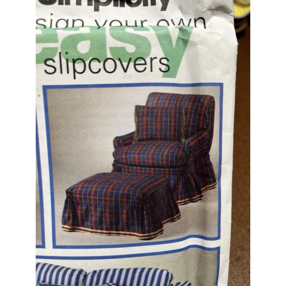 Simplicity 8978 Sewing Pattern Slipcovers